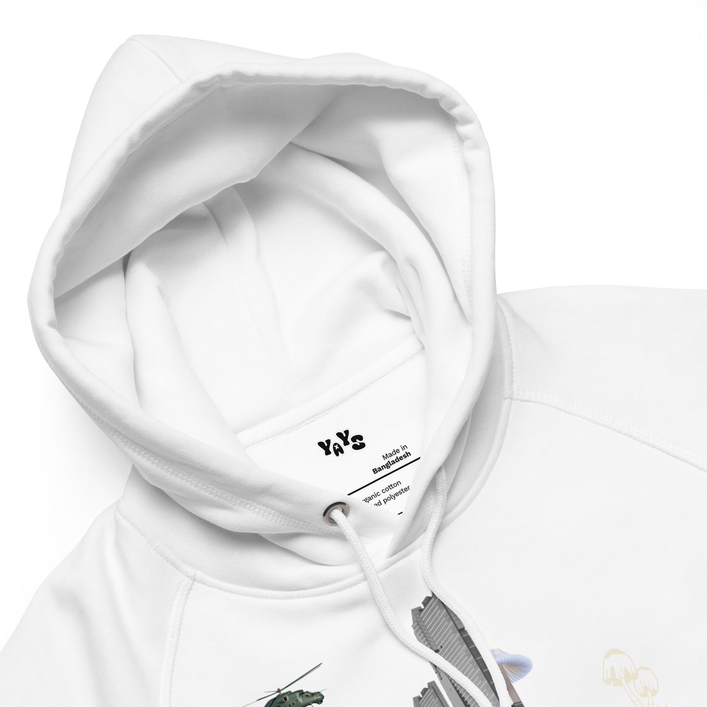"Enigmatic Dreamscape" Organic Cotton Hoodie