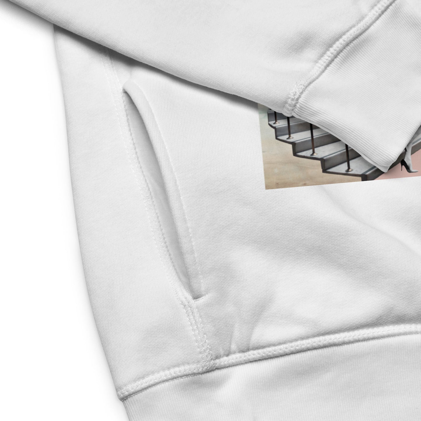 "Enigmatic Dreamscape" Organic Cotton Hoodie