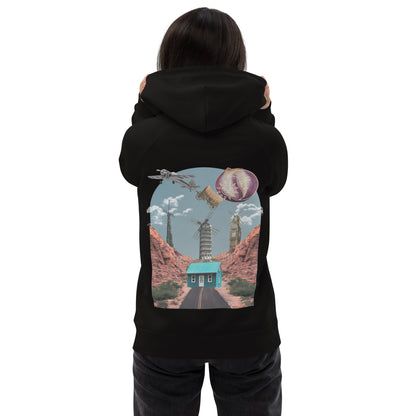 Unisex Organic Cotton Hoodie - Harmony's Collage