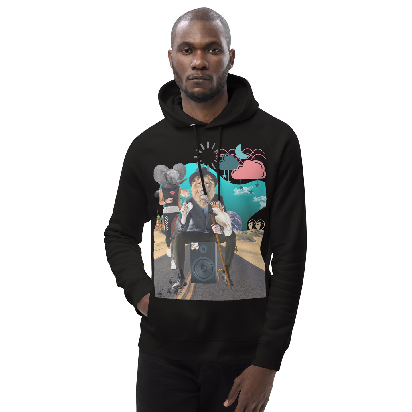 "Whimsical Wonders" Unisex Organic Cotton Hoodie