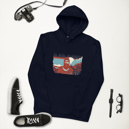 Unisex Essential Eco Hoodie - Decebal Pop Art