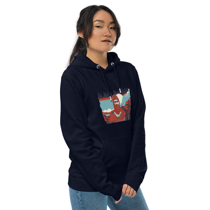 Unisex Essential Eco Hoodie - Decebal Pop Art